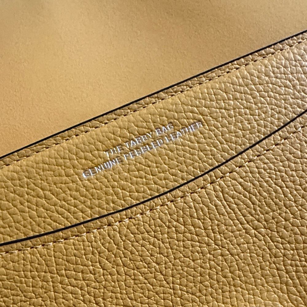 Coach Tabby Pebbled Leather Shoulder Bag with Removable Strap - Picture 11 of 11